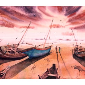 Lever du jour à Kilwa