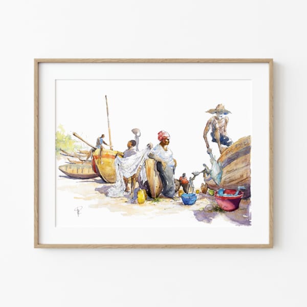 "Le marché aux poissons"