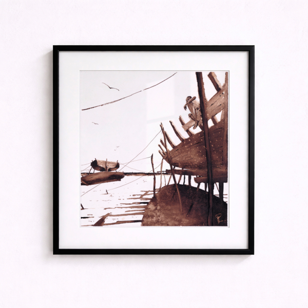 "Le chantier de boutres"